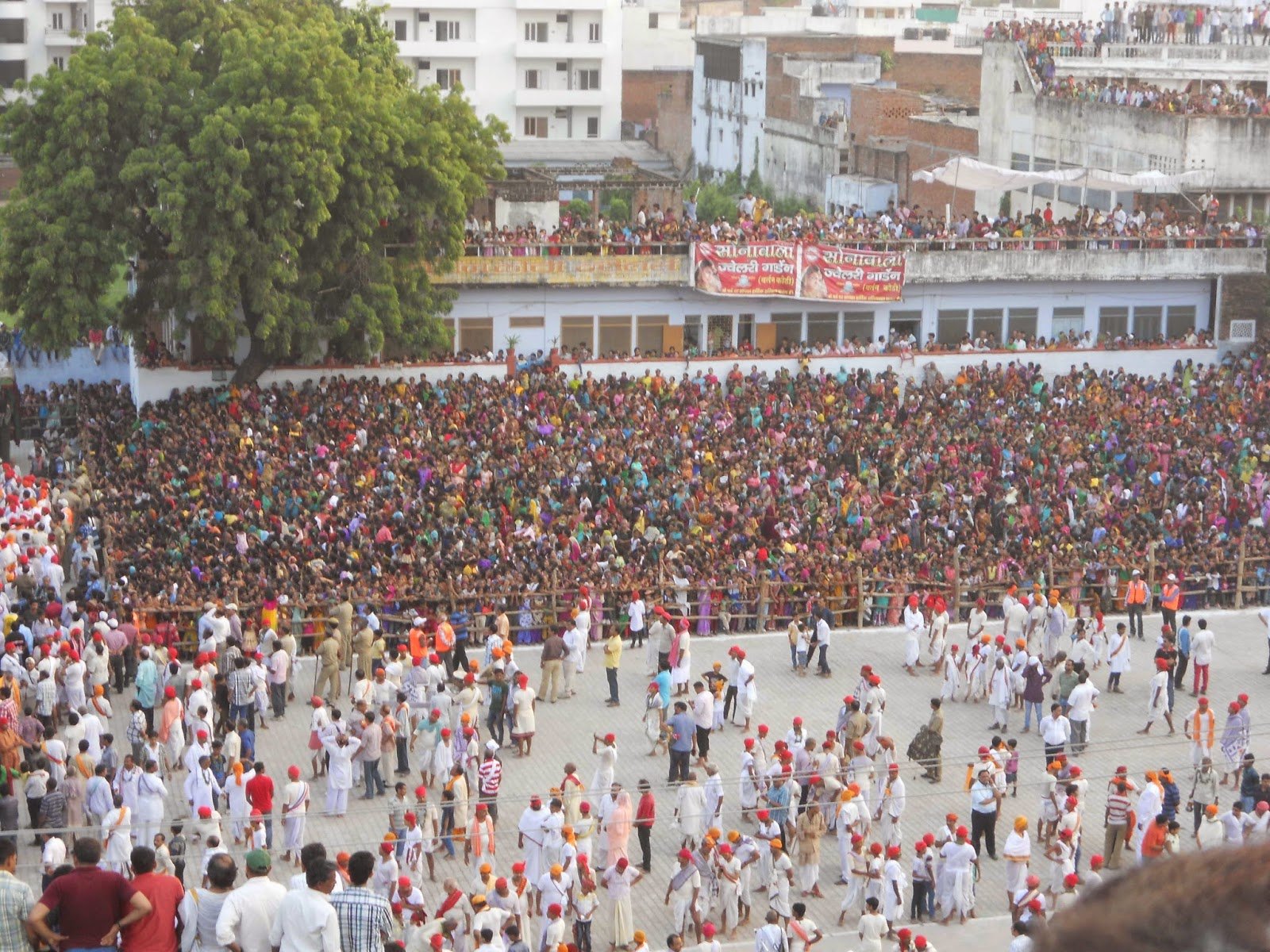 The four brothers enacted at the Bharat Milap, Nati Imli, Varanasi