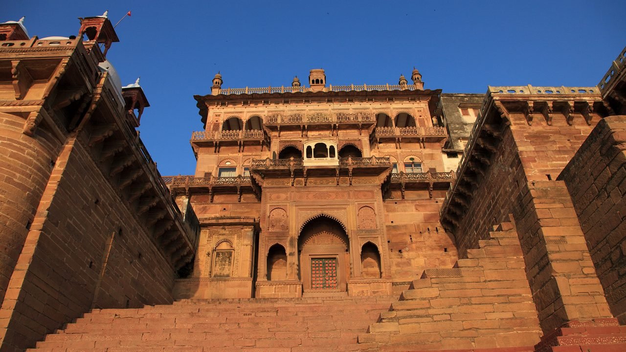 Ramnagar Fort, Varanasi, across the Ganga from Assi Ghat